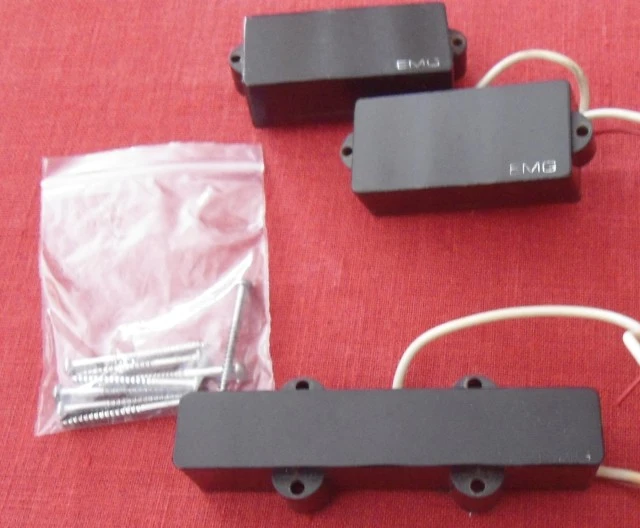 EMG active p/j μαγνητες 4χορδο vintage