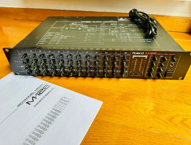 Roland M-12E 12 Channel Mixer 