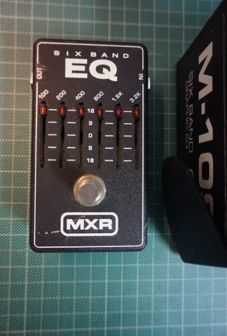 MXR 6 band EQ Black (μέτρια κατάσταση)