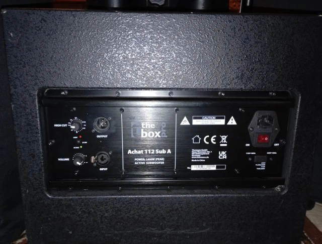 ηχεία PA - the box pro DSP - πλήρες ηχοσύστημα PA -