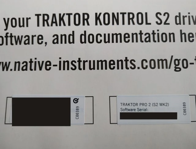 Native Instruments Traktor Pro 2 license