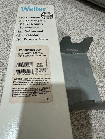 Weller W61 professional soldering iron USED