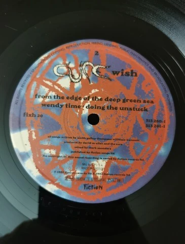 The Cure - Wish (1992) 2xLP Original Gre