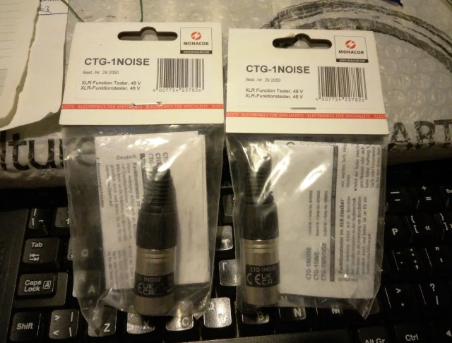 Monacor CTG-1Noise - XLR Function Tester
