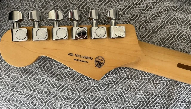 Fender Stratocaster 75th Anniversary full upgraded