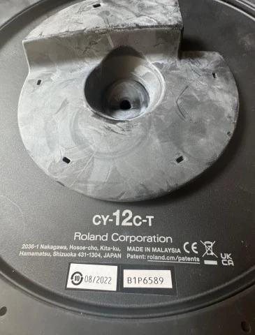 Roland CY-12C-T 12” Crash 