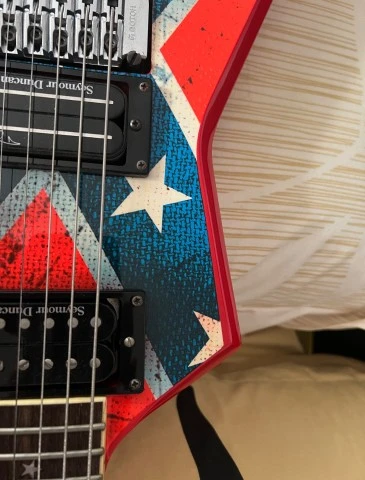 Dean Dimebag Dixie Rebel Pantera