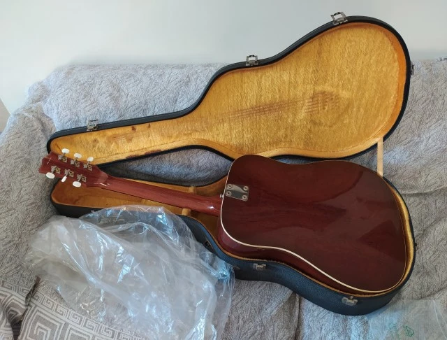 Eko Ranger 6 Acoustic Dreadnough Guitar 