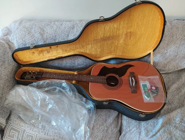 Eko Ranger 6 Acoustic Dreadnough Guitar 