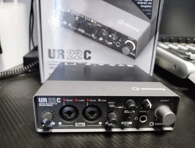 Steinberg UR22C - USB Audio Interface - 