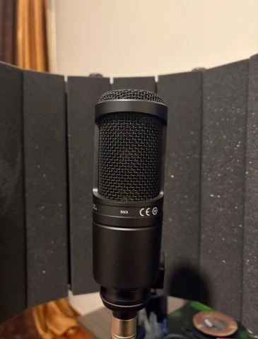 Μικρόφωνο/Βάση/Καλώδιο XLR/Pop Filter