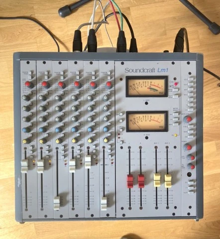 SOUNDCRAFT vintage broadcast console LM1