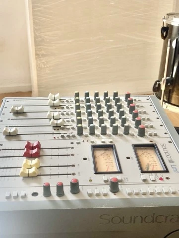 SOUNDCRAFT vintage broadcast console LM1
