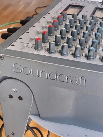 SOUNDCRAFT vintage broadcast console LM1
