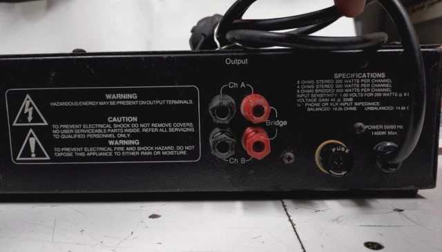 Ενισχυτής P.A Crest Audio Powerline Seri