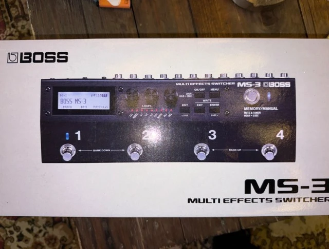 Boss ms-3 Multi-Effects & Pedal Swit