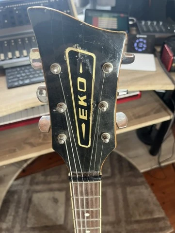 EKO Barracuda 1967 Vintage Italy RED Sem