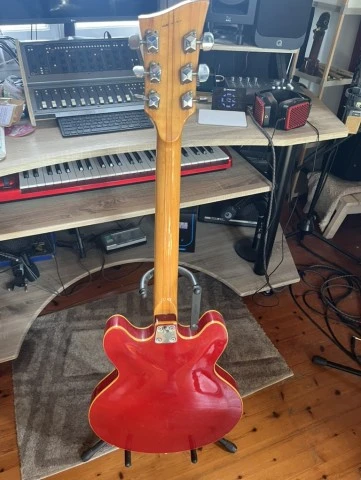 EKO Barracuda 1967 Vintage Italy RED Sem