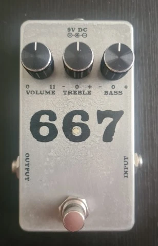 Awesohm Effects 667 Clean Booster
