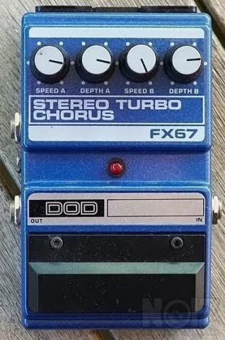Dod Fx67 Analog Stereo Dual Chorus  