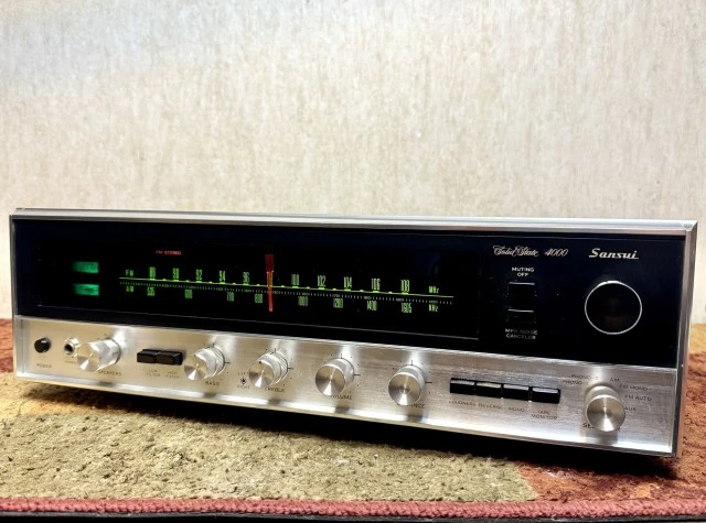 Vintage Ραδιοενισχυτής Sansui 4000 Solid