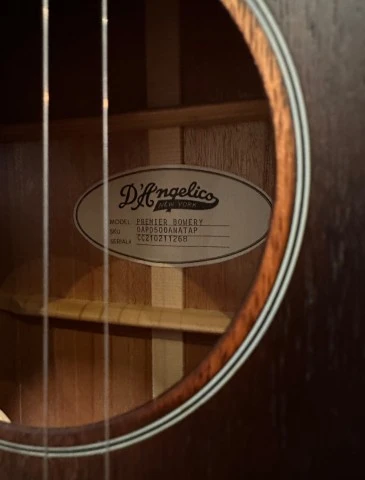 D’Angelico Premier Bowery ANM Ηλεκτροακο