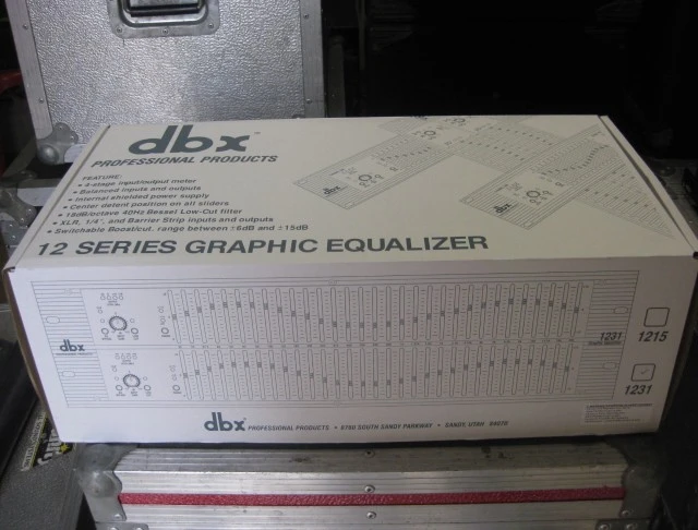 DBX 1231 ΓΡΑΦΙΚΟ EQUALIZER 2 Χ 31 Περιοχ