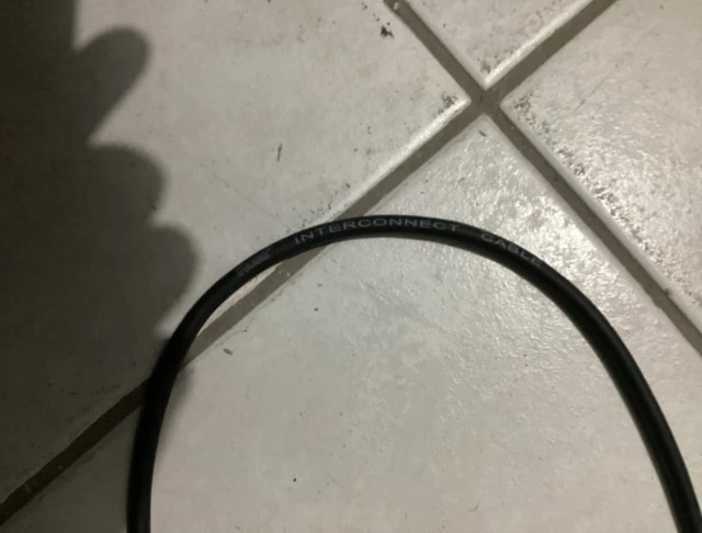 HOSA XLR F TO TRS / XLR M TO TRS (3m)