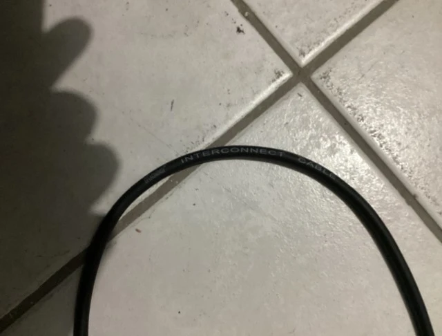 HOSA XLR F TO TRS / XLR M TO TRS (3m)