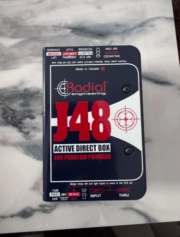 Radial J48 Active DI Box 