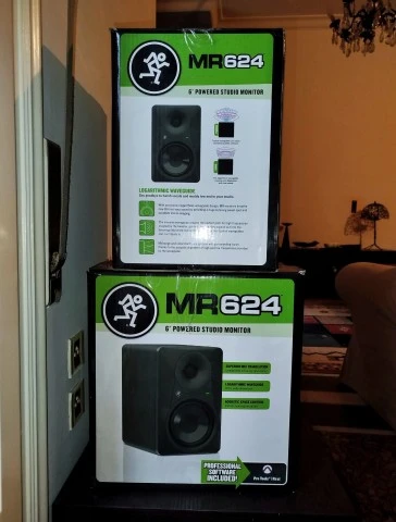 Ζεύγος Studio Monitors Mackie MR624 6'