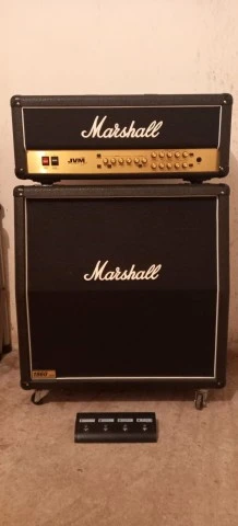 Marshall Jvm 205H + 1960A lead 4x12 cabi