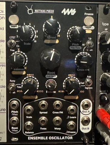 4ms Ensemble Oscillator Black