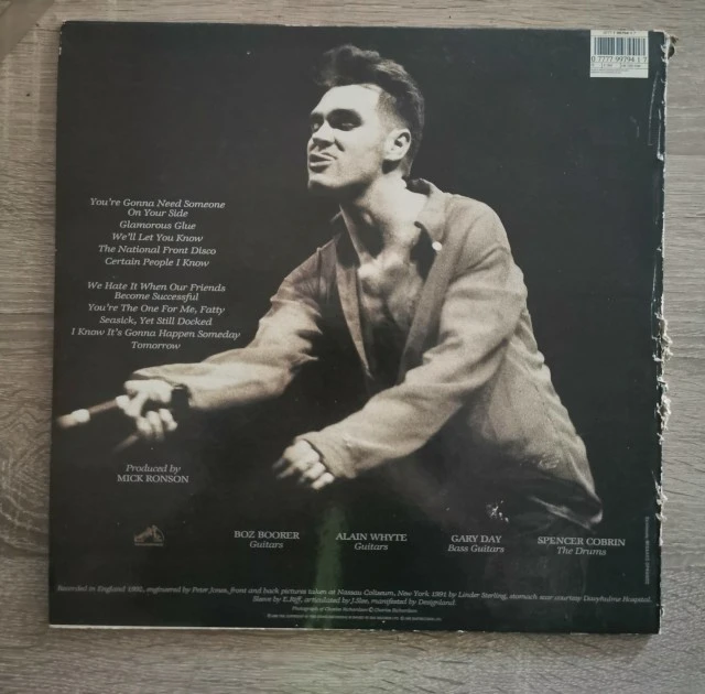 Morrissey - Your Arsenal (Rare Greek 1st