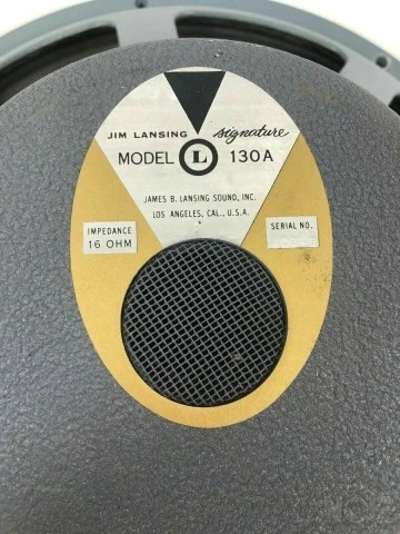 Ζευγάρι Woofer JBL D - 130 A 15'' 16 Ohm