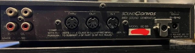 Roland Sound Canvas SC-55