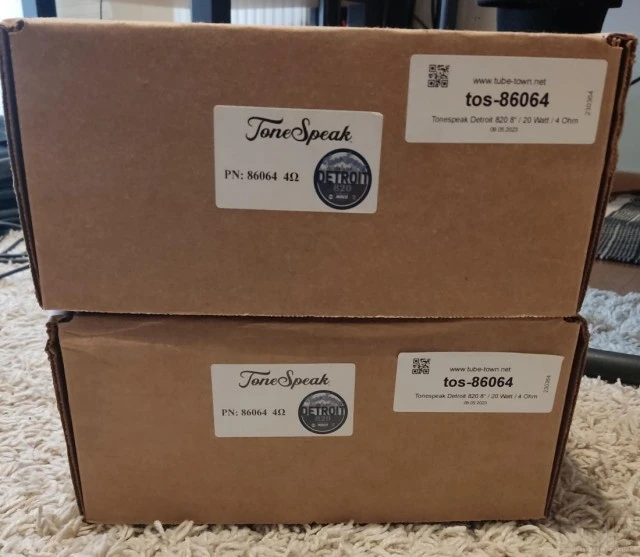 Woofer Detroit 820 20w 4ohm 8 (1τεμαχιο)