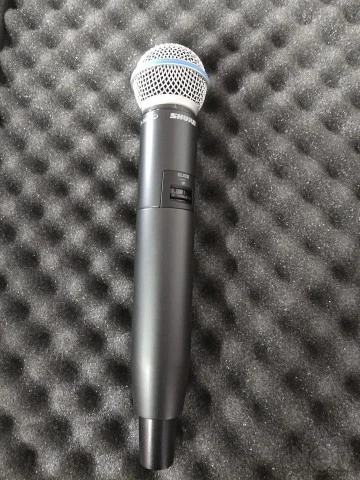 Ασύρματο Shure beta 58a glxd2 + glxd4 re