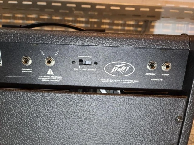 Peavey Triple X 1x12 40w tube guitar com