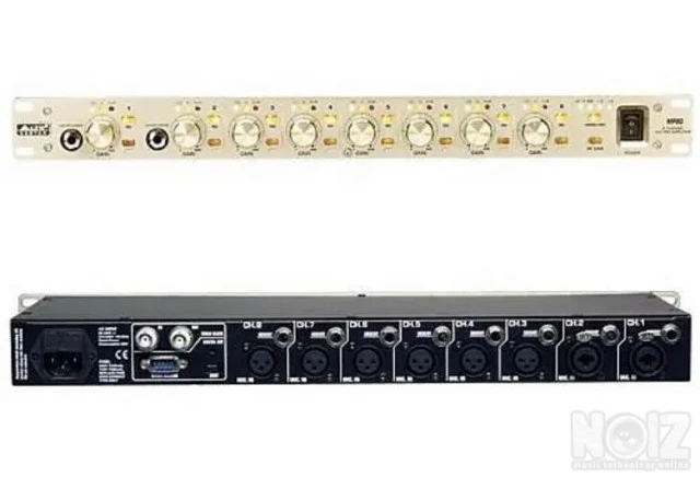 ALTO MP8D preamp with converter ADAT/AES