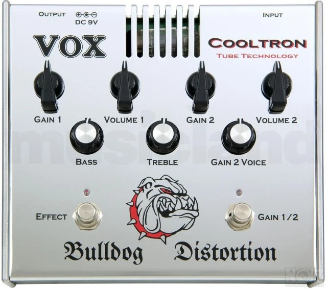 Vox Bulldog dual overdrive/distortion