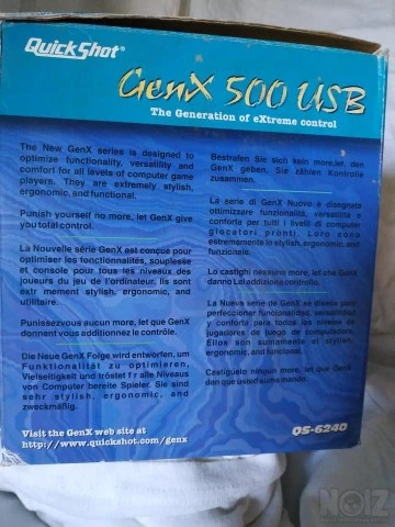 Joystick Genx 500 usb QS-6240 χειριστήρι