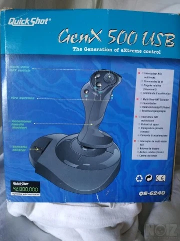 Joystick Genx 500 usb QS-6240 χειριστήρι