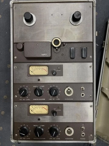 Ampex 602-2 tube preamps/ 2 track record