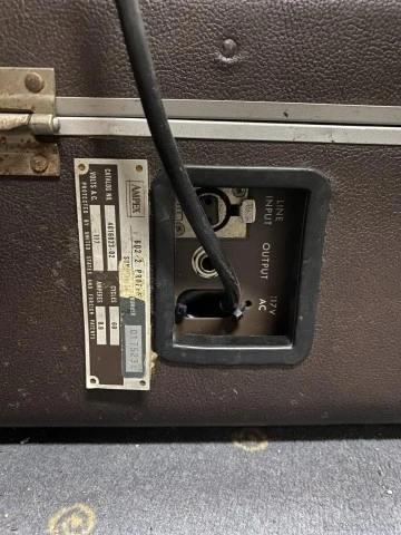 Ampex 602-2 tube preamps/ 2 track record