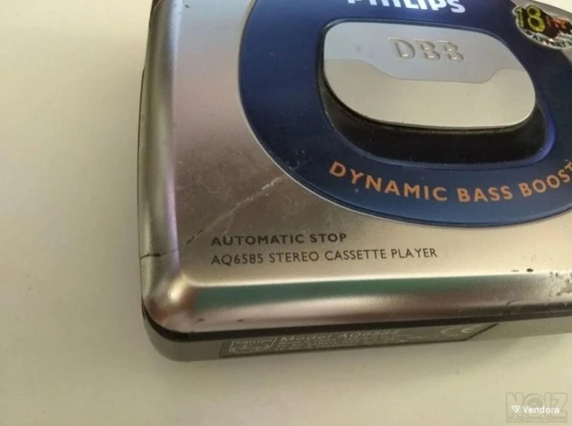 Vintage Philips AQ6585 Cassette Player