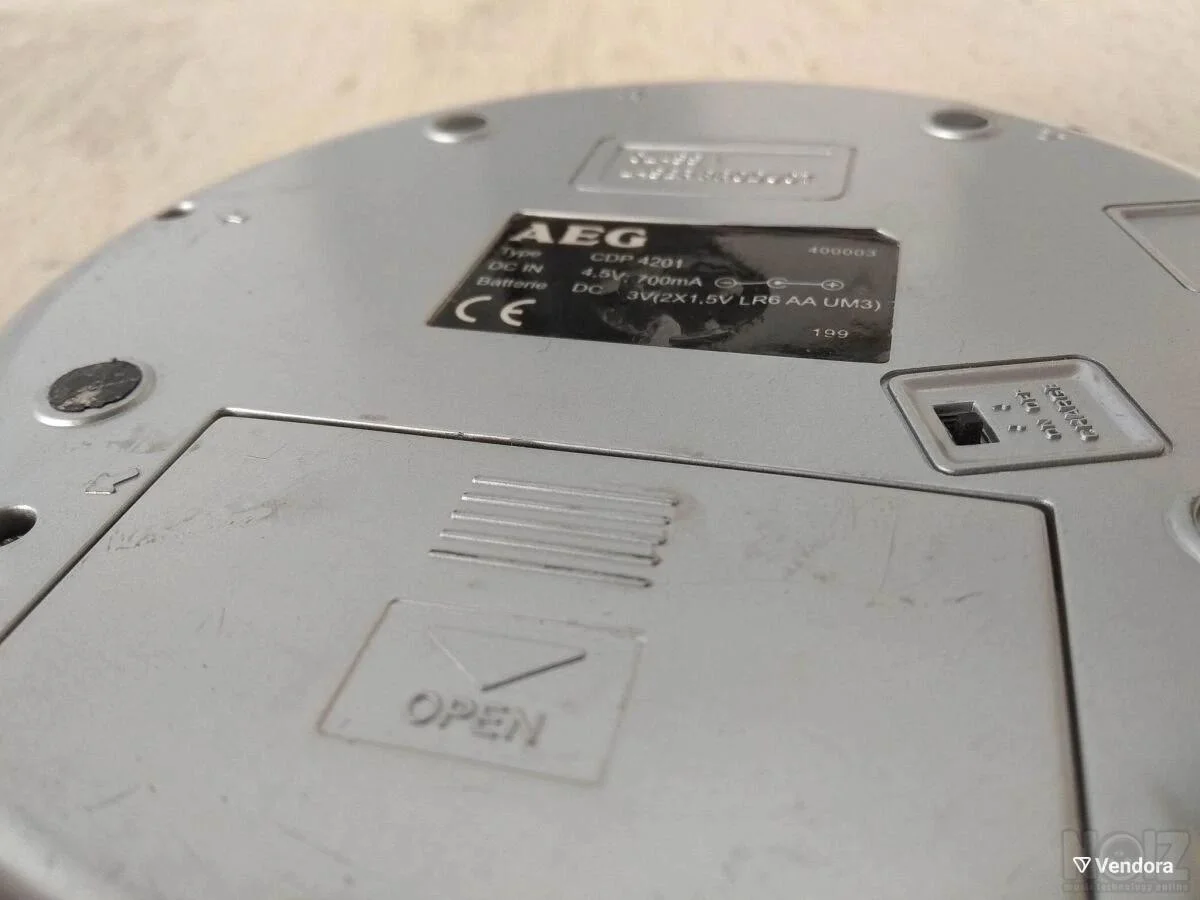 DiskMan της AEG 80's VCD/CD/MP3