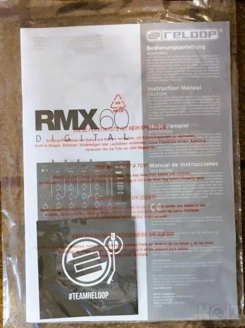 Reloop RMX-60 Ψηφιακός Μίκτης Ήχου με de