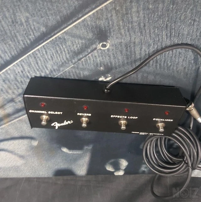 Fender Showman 4 Button Footswitch Effec