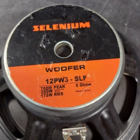 Νεα τιμη μεγαφωνα 12 ιν Selenium 12pw3-s